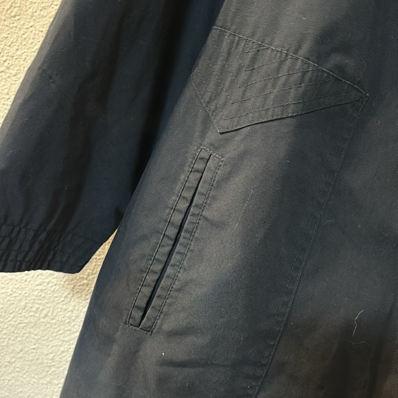 Saxton Hall button down jacket with plaid lining size 15/16 - Picture 5 of 6